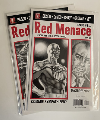 RED MENACE #1 (2007) 1ST PRINT BAGGED AND BOARDED WILDSTORM COMIC