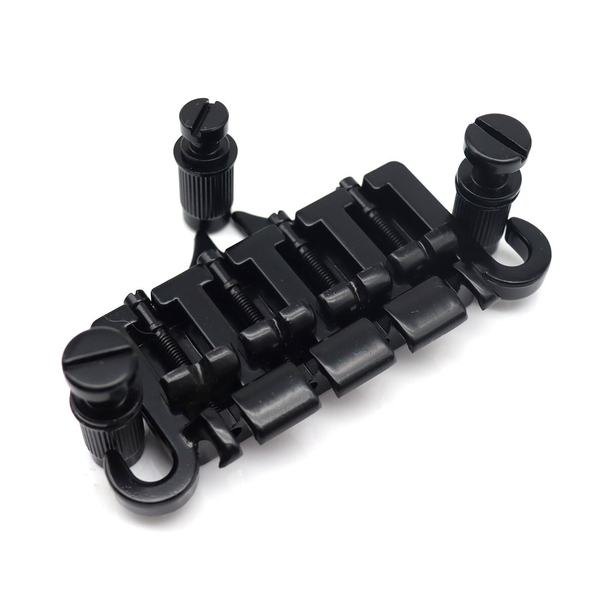 4 String Zinc Alloy 3 Point Bass Bridge Tailpiece Replacement Parts