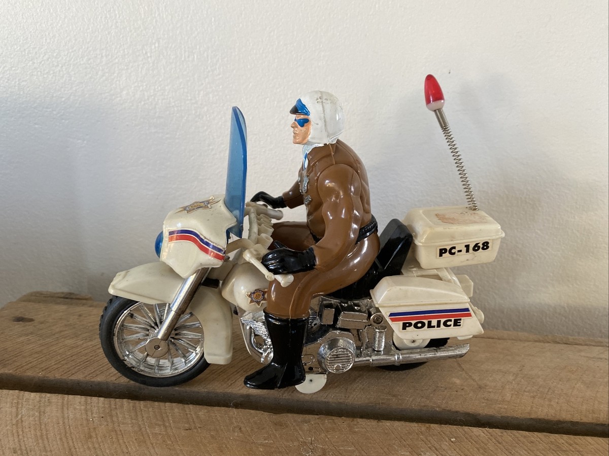 JOUET Métal MOTO JOUSTRA - France Vintage - BrocNshop