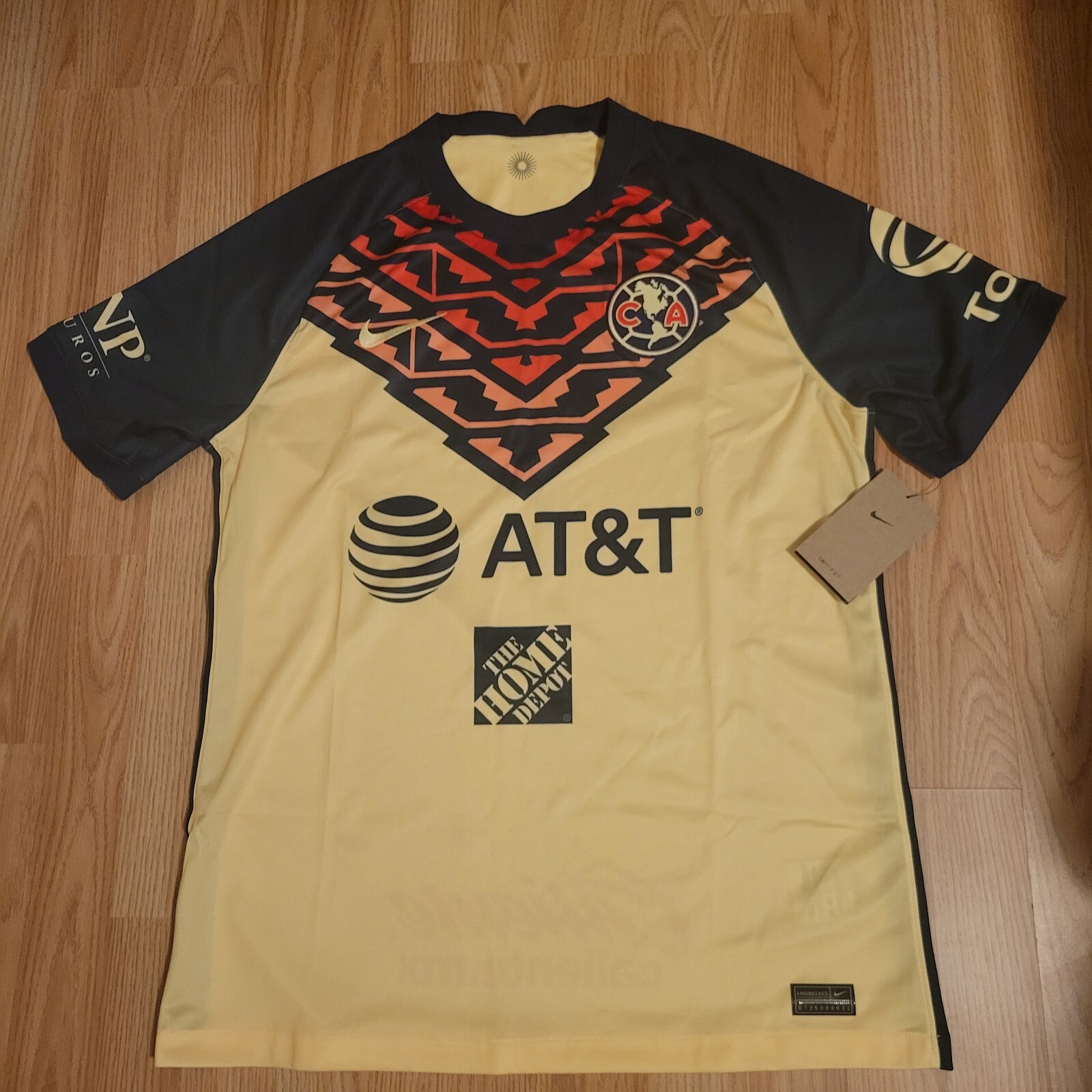 Nike 2020-21” Club America Stadium Home Jersey Mens Size M CV7887-706