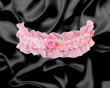 Baby Pink Sissy Lace Lolita Kawaii Cosplay Fancy Dress Collar
