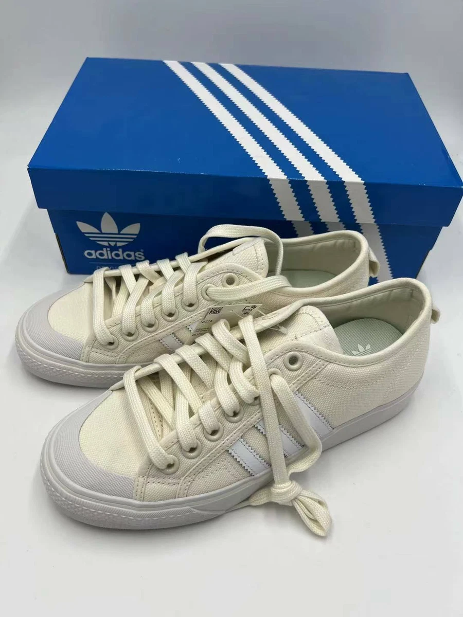 Adidas Original Unisex White Nizza Sneaker US 7 UK 6.5 EUR 40
