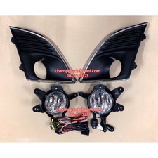 Front Bumper Fog Lamp Lights W/ Cover Wiring Fit For Chevrolet Cruze 2013 - 2015