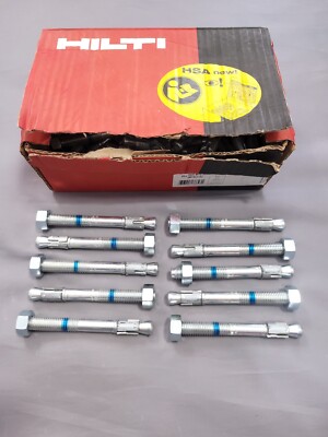 HILTI M12 35/20 115mm ANKER DURCHGANGSSCHRAUBE BETON 10 STÜCK