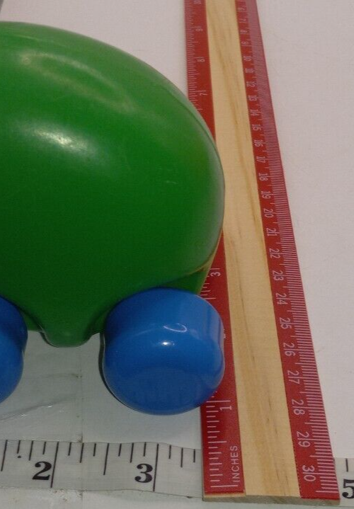 Lot of 3 Little Tikes Mini Rolling Animal N Pals on Wheels Orange