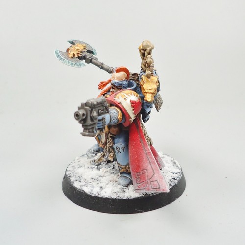Lobos Espaciales Lobo Señor Krom Pintado - Warhammer 40k Ejército Marines Espaciales - Imagen 2 de 5