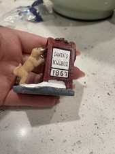 Christmas Puppy Dog Figurine
