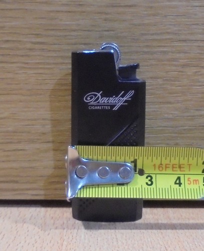 DAVIDOFF CIGARETTES LIMITED EDITION MINI METAL LIGHTER CASE WITH LIGHTER - Picture 9 of 10