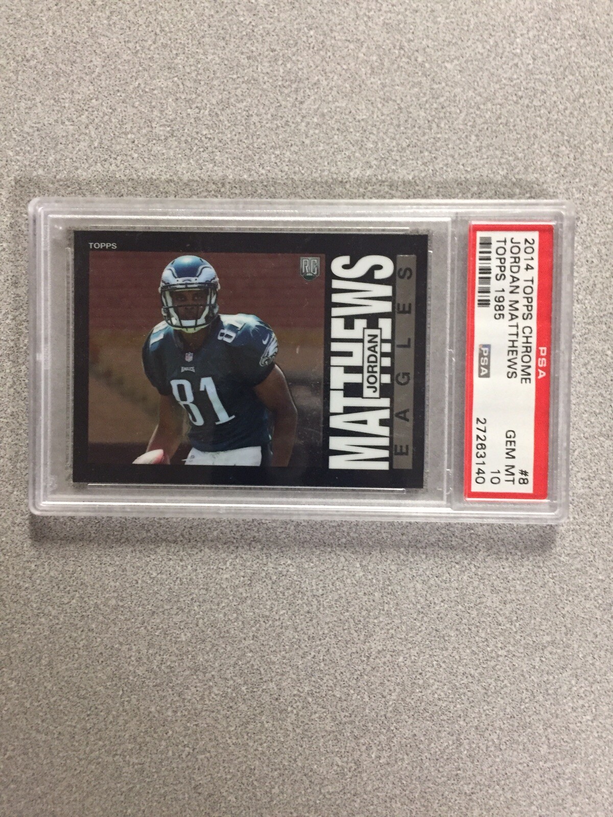 Jordan Matthews Topps Chrome Topps 1985 #8 Base
