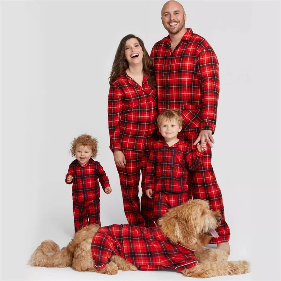 Family matching 2024 xmas pjs