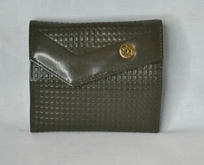 MUNDI  LEATHER MINI ORGANIZER / WALLET / CARD HOLDER ( Dark Gray)