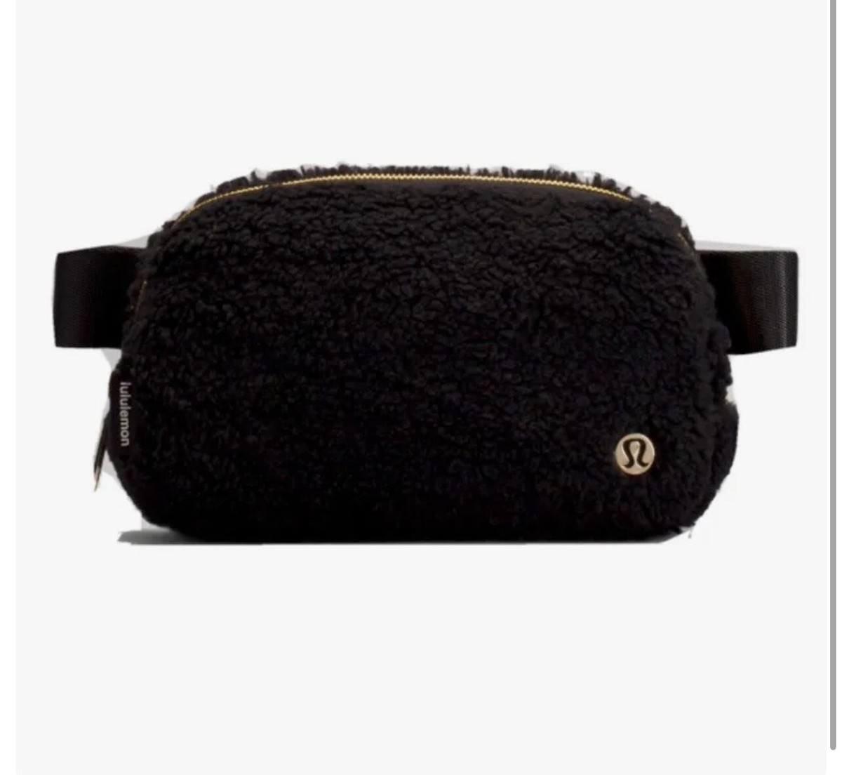 Lululemon Everywhere FLEECE Belt Bag - Black - NWT - Black sherpa | eBay Lululemon Everywhere FLEECE Belt Bag - Black - NWT - Black sherpa | eBay