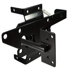Self-Locking Gate Latch Heavy Duty Automatic Gravity Lever for Wood/PVC