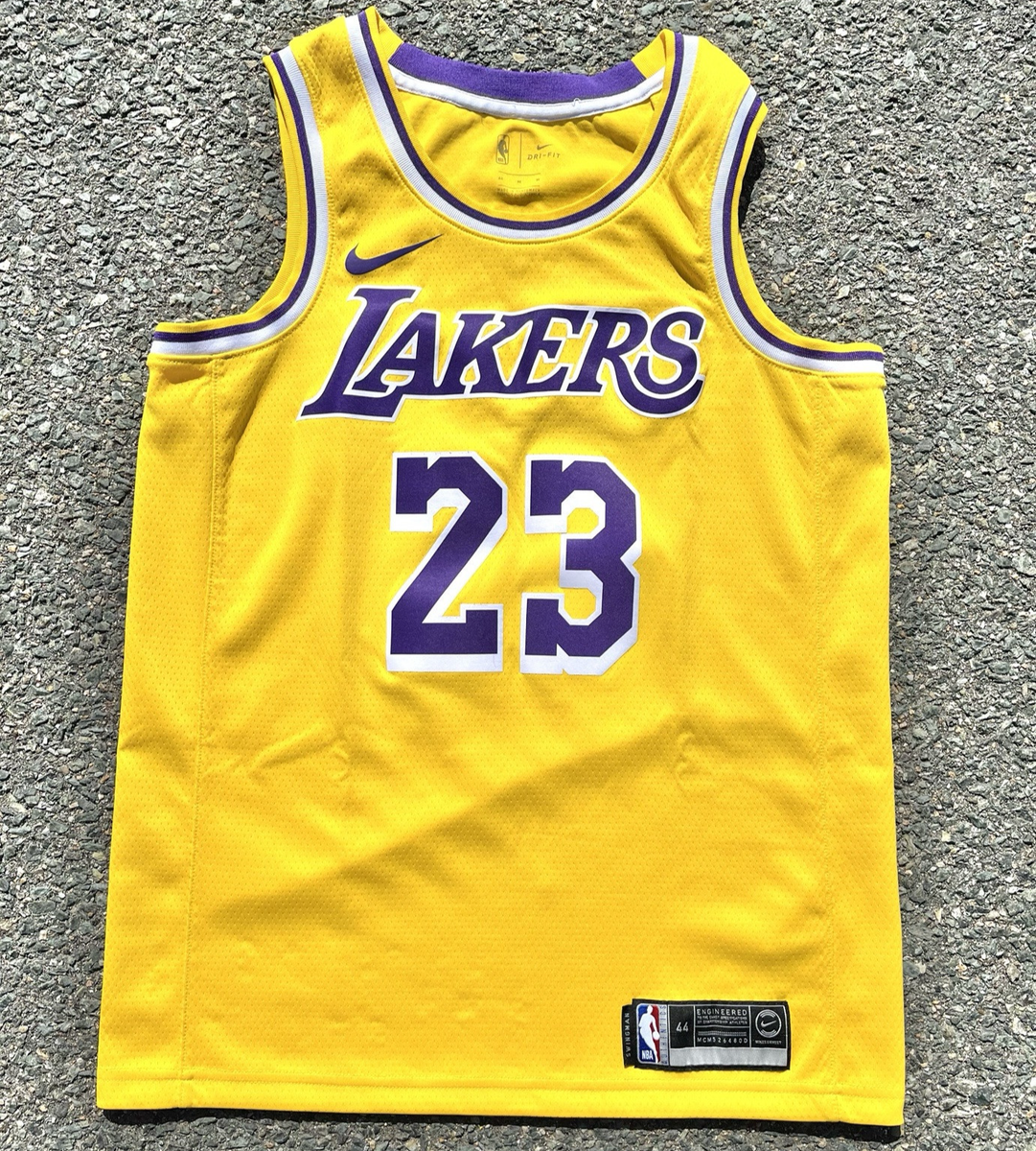 NBA Lebron James Lakers ユニフォーム ナイキ L Los Angeles Lakers Nike Icon Swingman Jersey - Lebron James - Unisex