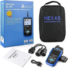 NEXAS Heavy Duty Truck Scanner NL102 OBD/ EOBD HDOBD Diagnostic Tool Code Reader