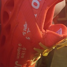Boys Athletic Low Top Lace-Up Sneakers Orange...