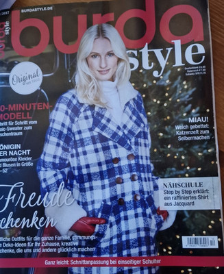burda style Zeitschrift /festliche Outfits für die ganze Familie 12/2017