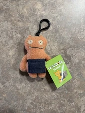 Wage Keychain Clip On Uglydoll Plush in Original Orange Color