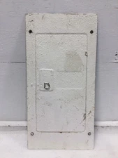 Zinsco ML12(12-24) 125 Amp 12 Space 120/240V Panel Door 21 1/4" x 10 7/8"