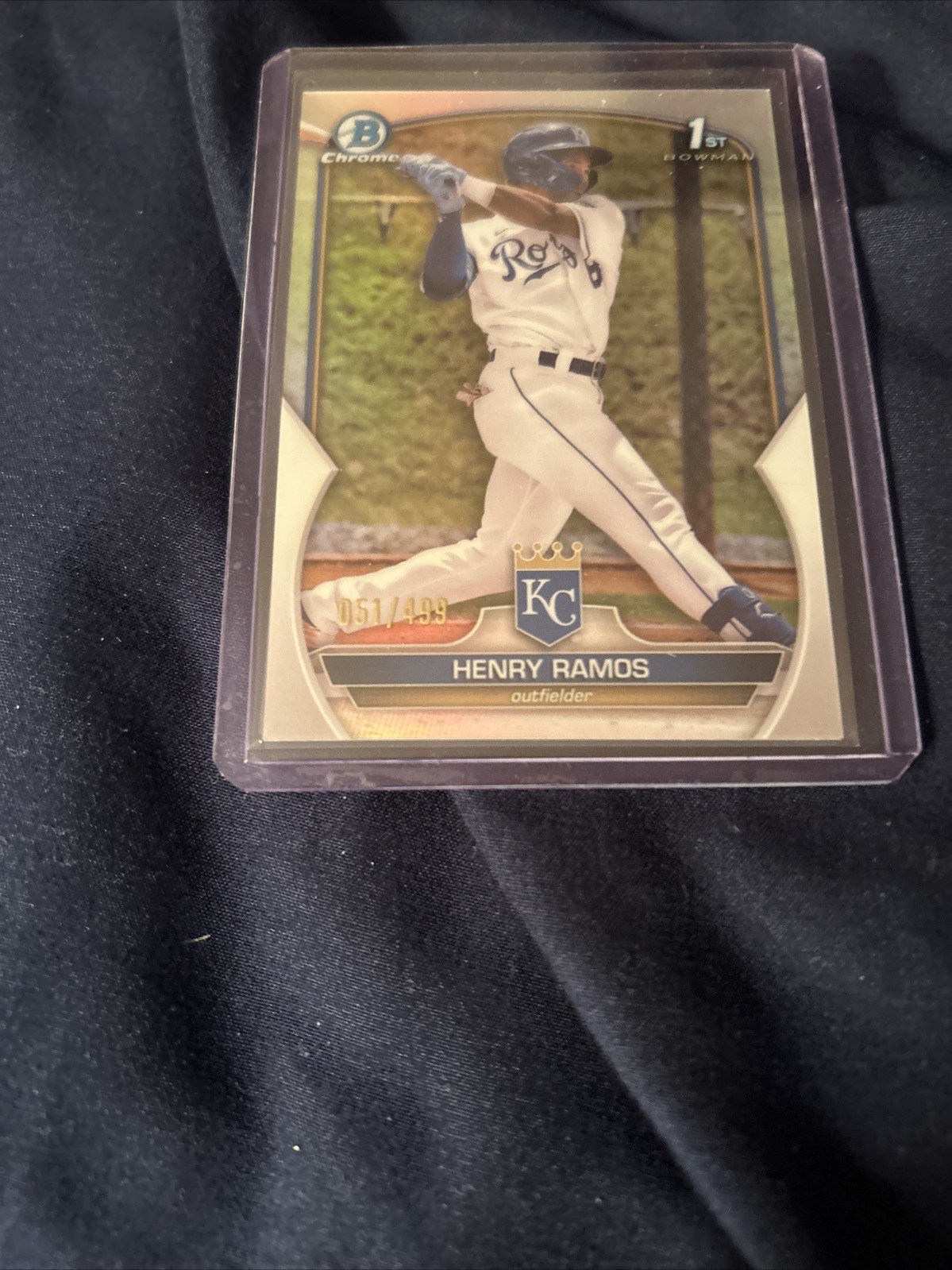 2023 Bowman - Chrome Prospects Henry Ramos #BCP-96 Refractor /499 (RC)