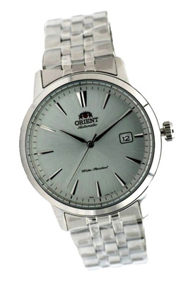 Orient RA-AC0F02S30B Herren Automatikuhr Edelstahl Silber Datum 42mm Neu