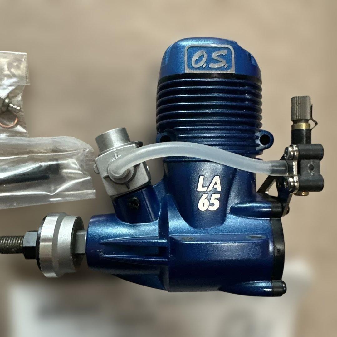 ラジコン飛行機用　O.S 65 MAX LAエンジン(ブルー) O.S. 65 MAX LA Engine for RC Airplane - Blue | eBay