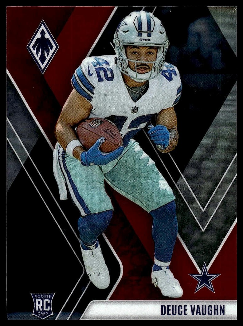 2023 Panini Phoenix #134 Deuce Vaughn Red #/250