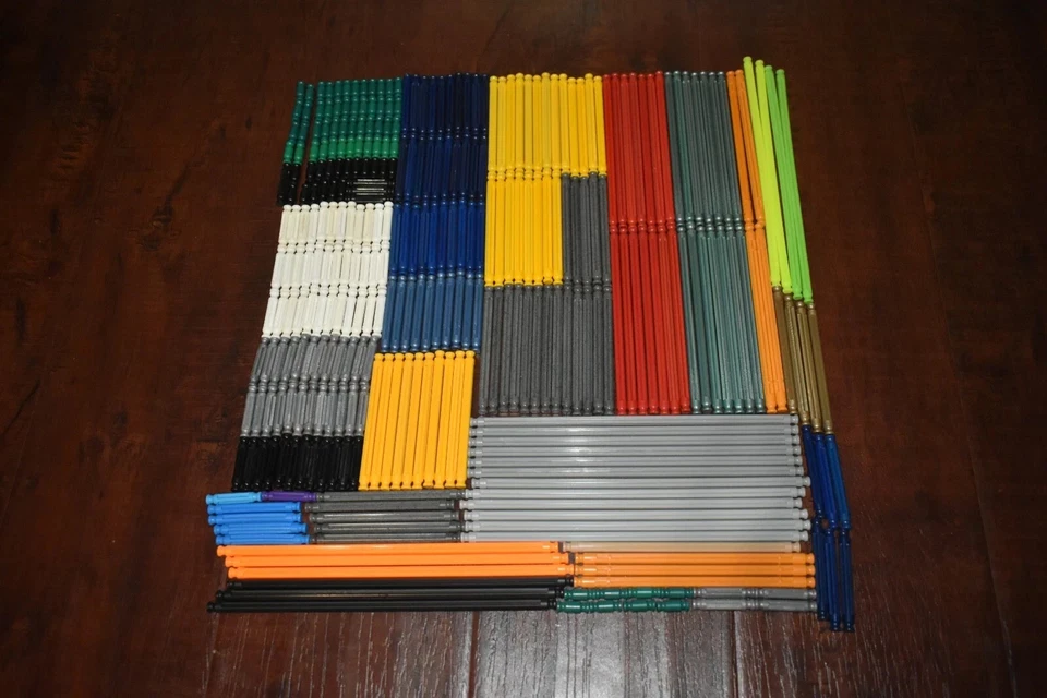 600 KNEX RODS & CONNECTORS Mixed Bulk Lot Standard Replacement Parts K'NEX - Image 2 of 4