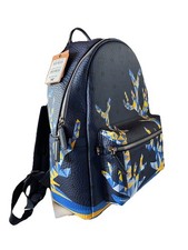 MCM Stark Cubic Coral Visetos Backpack Blau AUSVERKAUFT