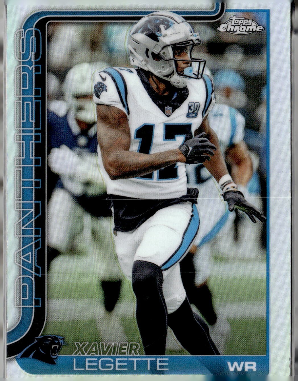 2025 Topps Chrome #38 Xavier Legette Refractor
