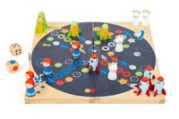 "Small Foot Ludo \"Space\" Aus Holz, Brettspiel In Klappbox, Mit Farb-W (Us Import)"