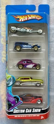 Hot Wheels Custom Car Show 5-Pack R0974 Asst 01806 New Sealed 2009