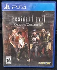 2016 Sony Playstation 4 PS4 Resident Evil Origins Collection Artwork + Mint Disc
