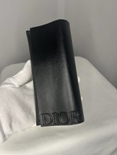 Dior Black Leather Hard Case Unisex Eyeglass Sunglasses Hard Case
