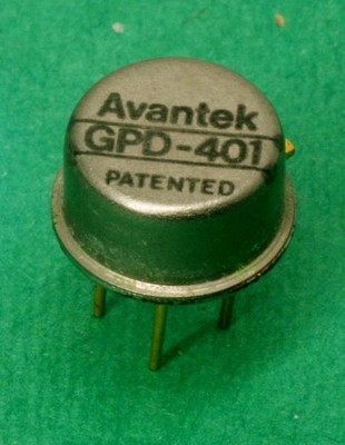 Avantek GPD-401 HF/IF-Verstärker 5 bis 400 MHz geräuscharm - TO-12-Gehäuse - UK-Bestand