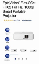 Epson EpiqVision Flex CO-FH02 1080p Smart Portable Projector  120" Screen