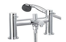 Bristan Mios / Barratt Sphere Bath Shower Mixer & Kit - Chrome - BRT SPH BSM C