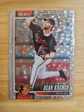 2026 Topps Series 1 Baseball Silver Crackle Dean Kremer #19 Baltimore Orioles