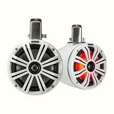 Kicker 45KMTC8W 8 Inch 300 Watts Peak Power LED Lighting Coaxial Tower Speakers