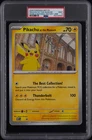 2026 POKEMON MEP EN-ME BLACK STAR PROMO PIKACHU AT THE MUSEUM PSA 9