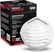 SAS Safety 2985 Non-Toxic Dust Mask Box of 50