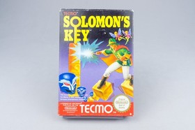 Nintendo NES *Solomon's Key* IMBALLO ORIGINALE CIB PAL B KE-NOE +