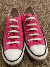 Converse Chuck Taylor All Star Women s Low Top Hot Pink Sneakers Size 6