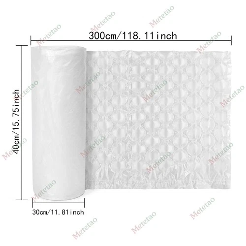 Air Pillow Film Cushion Roll 984' x 16" Small Bubble for Packaging 4 PACK image 2