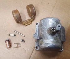 86-95 Suzuki LS650 SAVAGE carb float bowl chamber float pin needle valve OEM