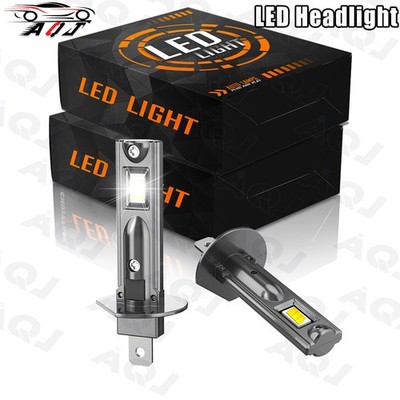 H1 LED Headlight Kit 6000K White Bulbs High Beam for Kia Magentis 2006-2010