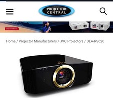 used JVC DLA-RS620 4K home theater projector MSRP: 9,999.95