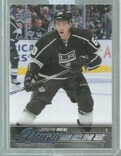 2015-16 Upper Deck #202 Jordan Weal Young Guns RC (ref53638)