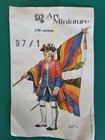 Art Miniature/Porte Drapeau 1750/54mm no 90mm Durendal Metal Modeles Soldiers
