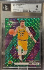 2024-25 Mosaic LUKA DONCIC Green BGS 9